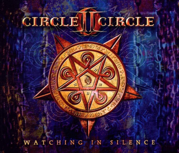 Circle II Circle Watching In Silence Album Cover Sticker