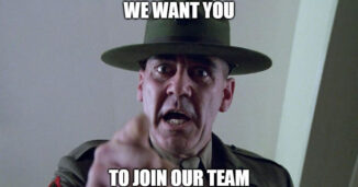 We want you to join our team