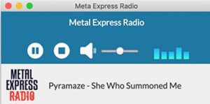 Metal Express Radio Mac app