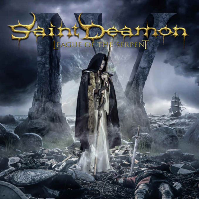 SAINT DEAMON - League of the Serpent cover art