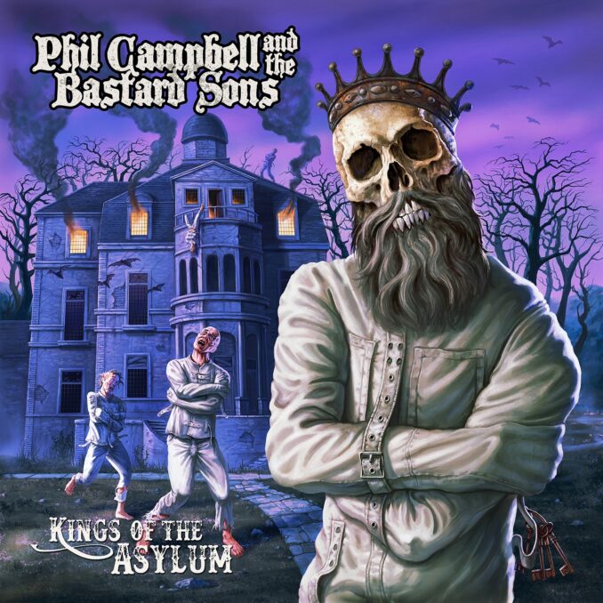 PHIL CAMPBELL AND THE BASTARD SONS - Kings of the Asylum cover art