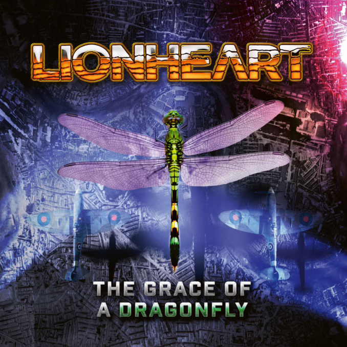 LIONHEART - The Grace Of A Dragonfly album cover.