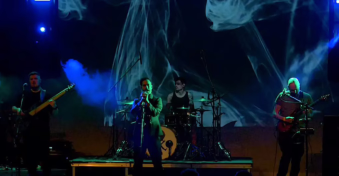 The Progressive Souls Collective on stage at the 2022 Art Rock Festival