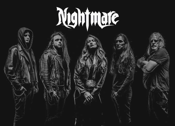 Nightmare band photo in 2024 by Jonathan Lhote.