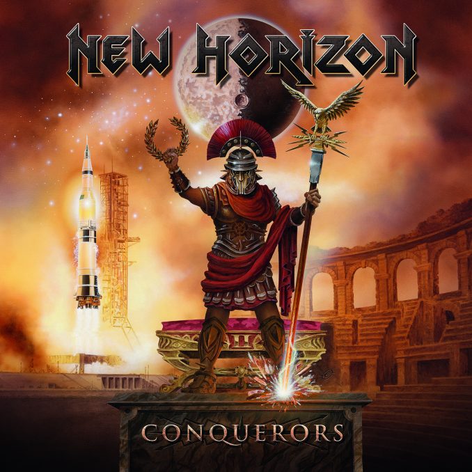 New Horizon - Conquerors - album cover art.