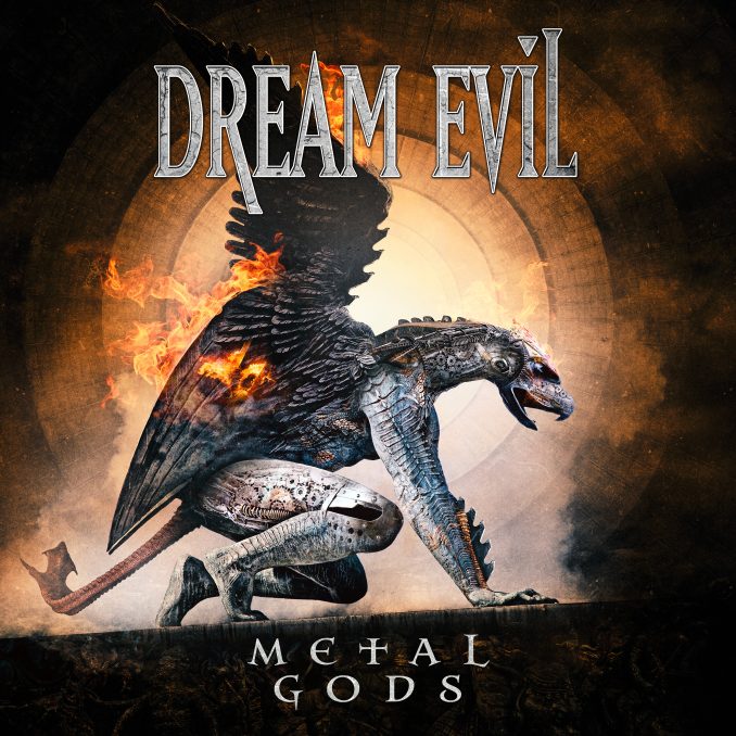 Dream Evil - Metal Gods album cover art