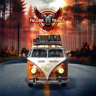 Falcon Trails - Coming Home album cover art.