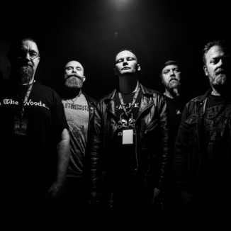 In the woods… band photo